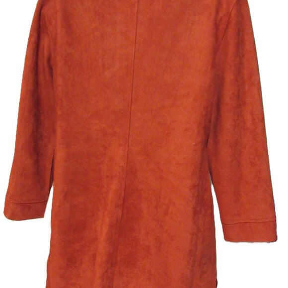 Chico's Orange Shirt/Jacket Size 0 4/6 - Picture 5 of 5